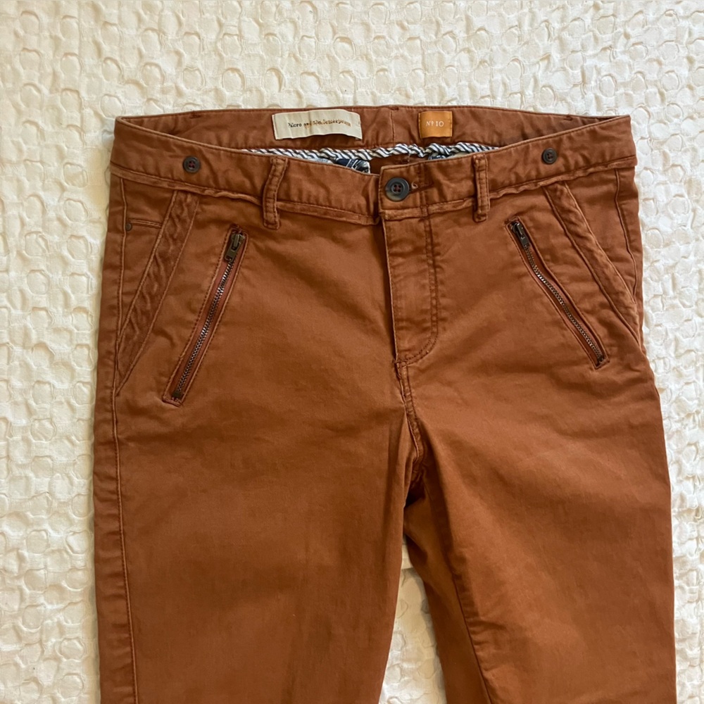 Pilcro Skinny Pants In Rust Brown - image 2